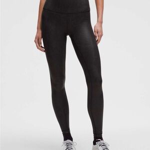 Lululemon Wunder Train High-Rise Tight 28" *Matte Foil Size 8